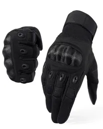 New Brand Tactical Gloves Army Paintball Airsoft Shooting Police Hard Knuckle Combat Full Finger Driving Gloves Men CJ1912258127933