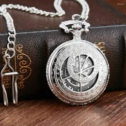 Pocket Uhren 10pcs/Los klassisch Vintage Silber ausgehöhlten Römisch -Zifferblatt Steampunk Mechanical Watch Hand Wind Reloj de Bolsilllo