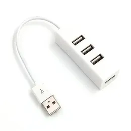 USB Hub3Port Expander Adapter USB2.0 Hub Multi USB Splitter 2.0 Multiple USB2.0 USB-HUB Card Reader för PC