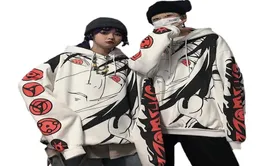 E-BAIHUI Anime Hoodies Streetwear Couple Winter Coat Fashion Loose Cartoon Sasuke Japan Hoodie Sweatshirt Unisex Hoodie Men Womens5072101