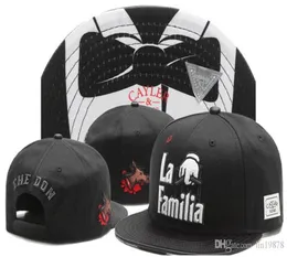 2019 New & Familia SHE DON leather snapback Hats Hip hop adjustable Cap Baseball Caps Toca Bone Casquette Men Women4110361
