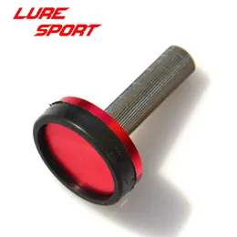 LureSport 4pcs Disassemble Butt End Cap OD 25mm 27mm Rubber cap Aluminum Screw Nut Rod Building Component Repair DIY Accessory