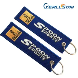 반지 yerllsom 600pcs/lot 고품질 도매 저렴한 트 와달 프로모션 Hine 자수 사용자 정의 짠 키 체인 WH017