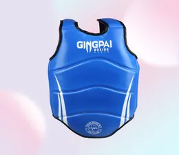 Chest Guard Boxing Kickboxing Body Vest Protector Martial Arts WTF Reversible Rib Shield Taekwondo Target Training Uniform7974751