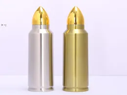 17oz 34oz de sublimação copo branco Blank Bullet Bullet Bullet Aço inoxidável Tiro