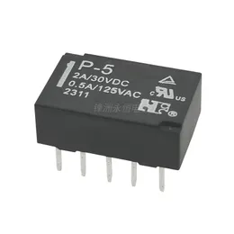 5pcs ترحيل أصلي جديد P-5 P-12 P-24 5V 12V 24V متوافق G6H-2-5VDC 12VDC 24VDC RELAY