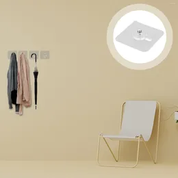 Krokar 12 datorer Bildramhängare Krok Traceless skruvklistermärke Non-Trace Hanging Kit Wall Stickers