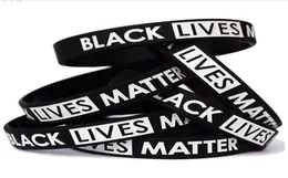 Black Lives Matter Pulseira Silicone Bracelet Mulheres Menino Unissex Bracelets de borracha pulseiras pulseiras 200pcs ooa81106256390