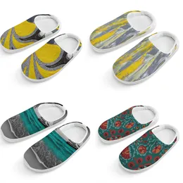 GAI men women outdoor womens designer sandals summer beach colorful slides grey indoor slide fashion slipper size 36-45 A12-9