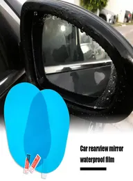 Car Rearview Mirror Waterproof Sticker Anti Fog AntiGlare Rainproof Protective Film for Door Mirror 10x15cm2204420