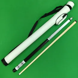 2-PC Full Set White Color Billiard Case с бассейном Que Stick Set 240409