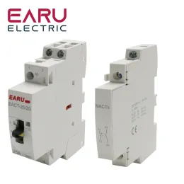 1 st O+F Auxiliary Contactor för House skulle AC Contactor AC 220V 230V 50/60Hz 2NO eller 1NO 1NC IACTS för Smart Home House Hotel