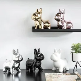 Dekoratif figürinler nordic seramik köpek piggy banka çocukları kötü dekorasyon süslemesi minimalist hayvan parası tasarruf para kutusu kız