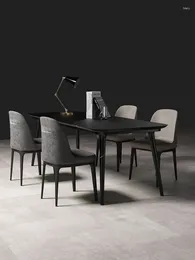 Tampas de cadeira Arc Capa simples Mesa de jantar completa moderna de verão e uma família sofisticada
