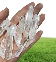 100 г объемный грубый белый прозрачный кристалл Кварц Большой сырой натуральные камни с палочкой образец Рейки Кристалл Заживление примерно 17611320