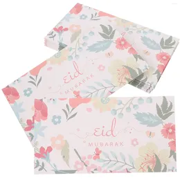 Gift Wrap 10pcs Eid Envelopes Printing Festival Paper Holders
