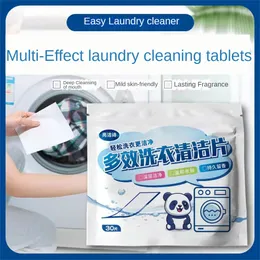 30-Laundry Tablets Concentrated Washing Powder Detergent Underwear Children's Clothing Laundry Soap for Washing Machines