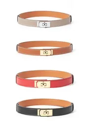 Designer Belts Família Mulheres Cinturão de couro Rede de lazer vermelho Kellies Moda fina de moda versátil Ternos pequenos da cintura formal selo4506708