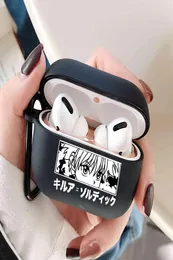 ハンターX 3 HXHアニメHisoka Morow Goncase Earphone Charing Case for Apple Airpods Pro 2 1 3 Black Protective Accessories3296291
