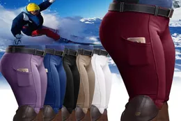 Sollevamento dell'anca Donne a colori solidi Sporting leggings Pantaloni da yoga ad alta vita Controllo dell'addome al sollevamento dell'anca con leggings equestri1975664