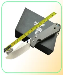 85039039 Chris Reeve New CNC D2 Blade Sebenza 21 Style Full TC4 Titanium Handle Folding Knife DF237951259