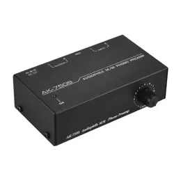 Giradischi AK750S Audiofilo M/M Phono Preamp Preamplificatore Amplificatore US/UE Adattatore