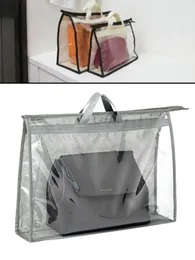 Aufbewahrungstaschen wasserdichte Handtasche Hanging Organizer Kleiderschrank transparent Dimensional Box Home Bag