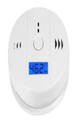 Co Carbon Monoxide Tester Alarme Sensor Detector Detectores de envenenamento por incêndio a gás LCD Vigilância de segurança Segurança em casa Safety6309611