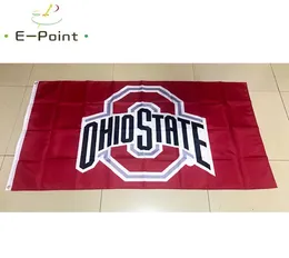 Ohio State Buckeyes Flag 3*5ft (90cm*150cm) Polyester flags Banner decoration flying home & garden flagg Festive gifts8515376