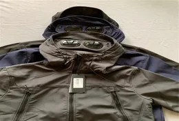 Giacca cp di alta qualità da uomo cappotti con cerniera con cerniera designer giacca con guscio goggle goggle hood cooded streetwear 20041385833