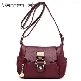 Evening Bags Ladies Handbags Sac A Main Crossbody For Women 2024 Leather Shoulder Female Messenger Bag Soft Flap