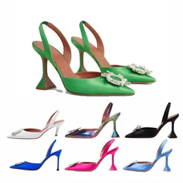 Designerschuhe im vielseitigen Stil Frauen Heels Büro Sandale Femme Bom Dia Flat Mule Leder Dress Schuhe Luxus Sandles für Frauen Designer