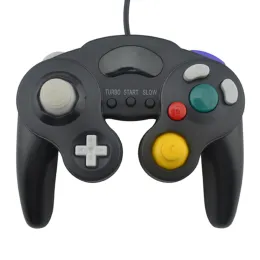 Gamepads Kablolu Oyun Kontrolörü Joystick Şok Titreşim Joystick Oyun Pad NGC video oyunu için Joypad Kontrolü