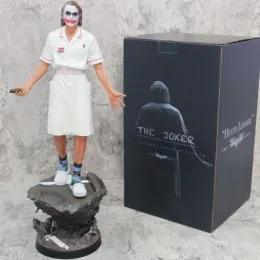 DC Stora 54 cm högkvalitativa Heath Ledger Joker som sjuksköterska den stående hållningsscenen Figur Toys Birthday Presents Toys Give Children