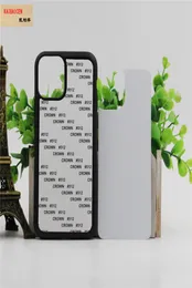 For Iphone 13 mini 121111 Pro11 Pro Max Case TPUPC Rubber soft 2D Sublimation Blank For Samsung Note 10 Heat transfer Phone C7911784