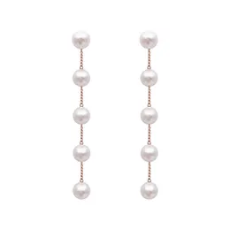Hot sell pearl Dangle Chandelier earring for women Ear Stud Fashion Style Luxury Simplicity