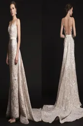 2016 abiti da sera in pizzo Ashi Studio in pizzo Sheer Draped Train Lace Appliqued Abiti formali Abiti formali Serma Vestidos DE1617530