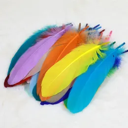 Natural Goose Feathers Plume Craft DIY Home Decor Handicraf Christmas Wedding Party Plumas Jewelry Making Decor Accessories