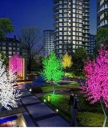 New15m18m 20 m 25 m 30 m Höhe weiß LED Kirschbaumleichter Außen im Freien Hochzeitsgardenresort Light Decorati7028506