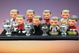 Soccerwe 65 cm 높이 축구 스타 인형 Cristiano Ronaldo Puppets 인물 섬세한 어린이 생일 친구 선물 1641124