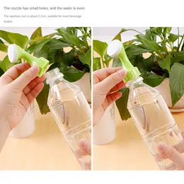 Tragbare Flaschen Sprinkler PVC Wasserspray Waterer Pflanzentopf Blütendüsen Werkzeuge Sprinkler Kopfgartenbewässerung