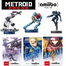 Acessórios Nintendo Switch Amiibo Figura Super Smash Bros. Ridley Zero Suit Samus Metroid para NS Wii U 2 Conjunto de pacotes