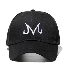 2020 Nowa wysokiej jakości marka Majin Buu Snapback Cap Cotton Baseball Cap dla mężczyzn Kobiety Hip Hop Dad Hat Golf Caps Drop5315831