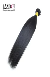 10a pode branquear 2 anos de vida não processado brasileiro peruano indiano indiano de cabelo humano reto tecer cor natural duplo8971359