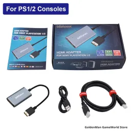 إكسسوارات محول محول HDMICIPATIBLE مع RGB إلى SWIND YPBPR لـ PlayStation 1/2 PS1/PS2 لوحات المفاتيح