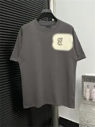 Мужская рубашка дизайнерская рубашка мужская футболка для рубашки хлопковая экипаж-повседневная хлопчатобумажная рубашка с коротки