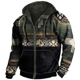 Женские толстовка толстовок винтаж Y2K Ritsleting Golf Hoodie untuk Pria Mode Jaket Etnik Pria Пуловер 3D Kaus Lengan Panjang Pakaian Kasual 240413