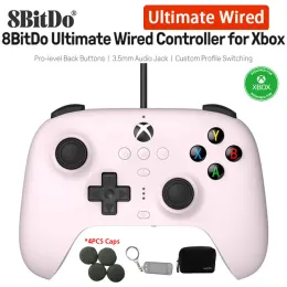 GAMEPADS 2022 8Bitdo Ultimate Wired Controller لـ Microsoft Gamepad لـ Xbox Series S Xbox One Windows 10 11 IOS في الأسهم