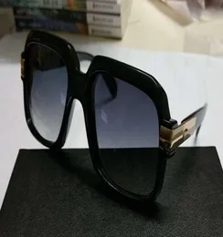 빈티지 607 선글라스 남성 블랙 골드 태양 안경 Sonnenbrille Gafas de So Fashion Sun Glasses New와 함께 Box8967408