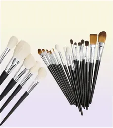 Shinedo Pulver Mattschwarze Farbe Weiches Ziegen Haar Make -up Pinsel hochwertige Kosmetikwerkzeuge Brochas Maquillage 2207223039574